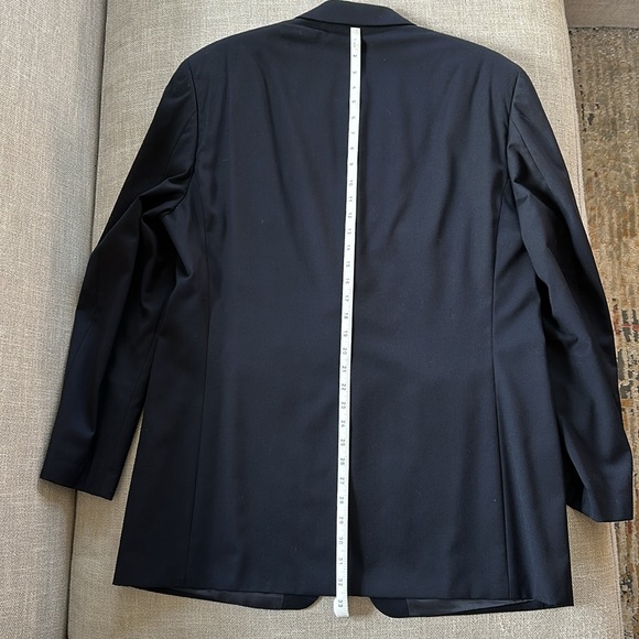 Chaps Navy Blazer — 42L - Picture 6 of 7